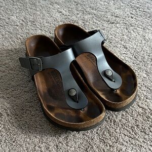Blue Birkenstocks